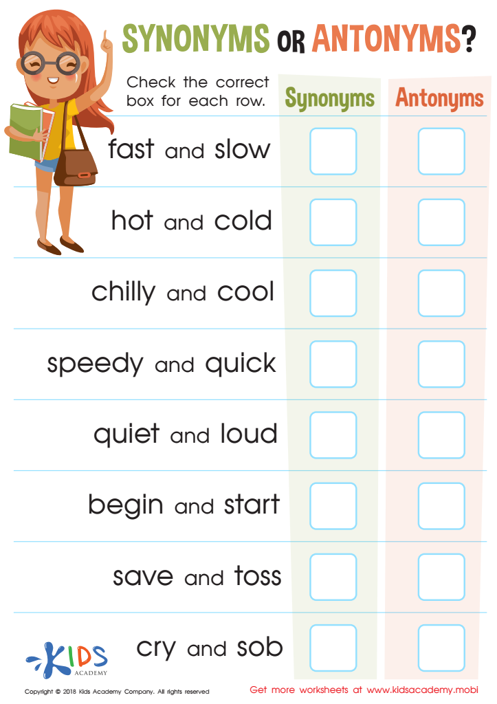 SUMMER Synonym And Antonym Worksheet Pack Worksheets Library SUMMER Synonym And Antonym Worksheet Pack Worksheets Library