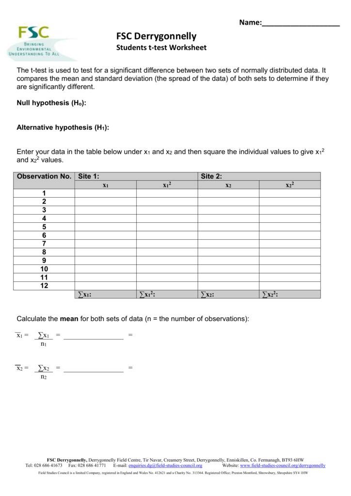 T Test Worksheet Grammar Test Worksheet T Test Worksheet Grammar Test Worksheet