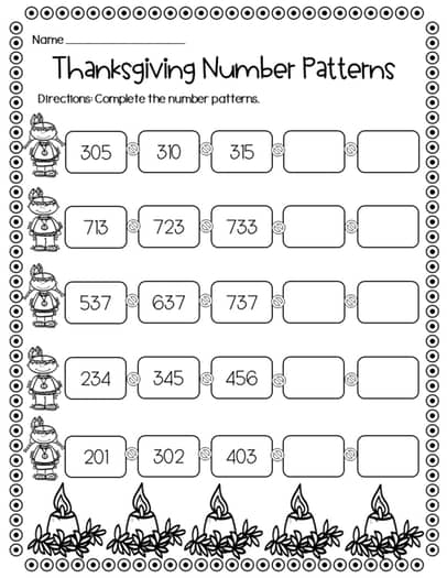 Thanksgiving Math Worksheets 2nd Grade Activities TPT Thanksgiving Math Worksheets 2nd Grade Activities TPT