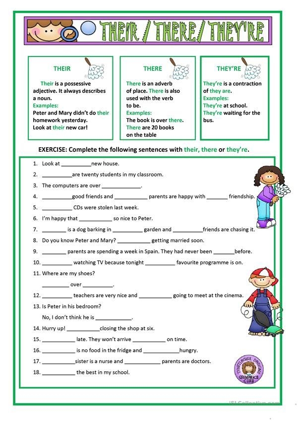 There Their Or Theyre Worksheet Writing Practice Worksheet There Their Or Theyre Worksheet Writing Practice Worksheet