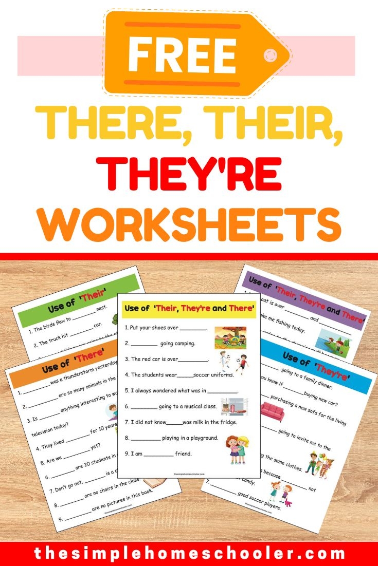 They Re There Their Worksheet
