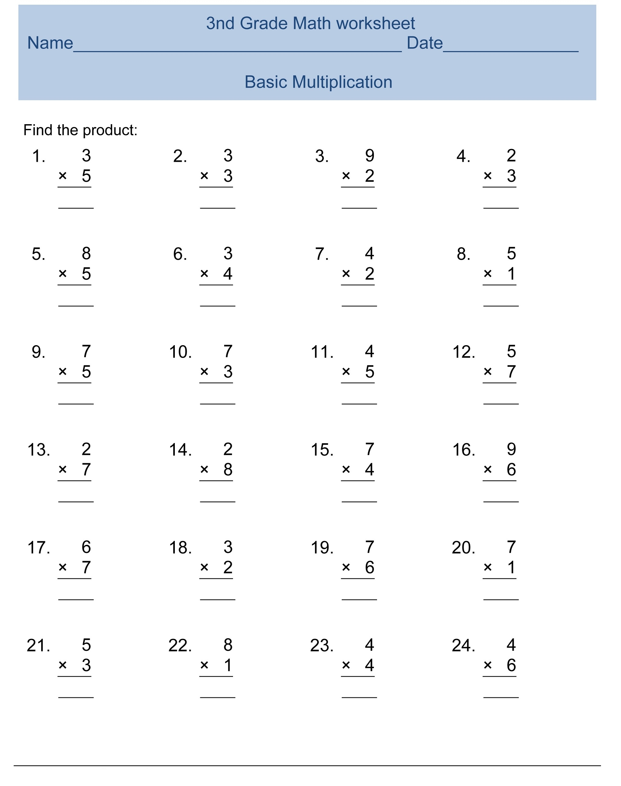 Third Grade Math Worksheets Activity Shelter Third Grade Math Worksheets Activity Shelter