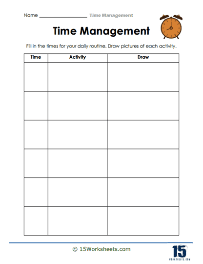 Time Management Worksheets Boost Productivity 15 Worksheets Time Management Worksheets Boost Productivity 15 Worksheets
