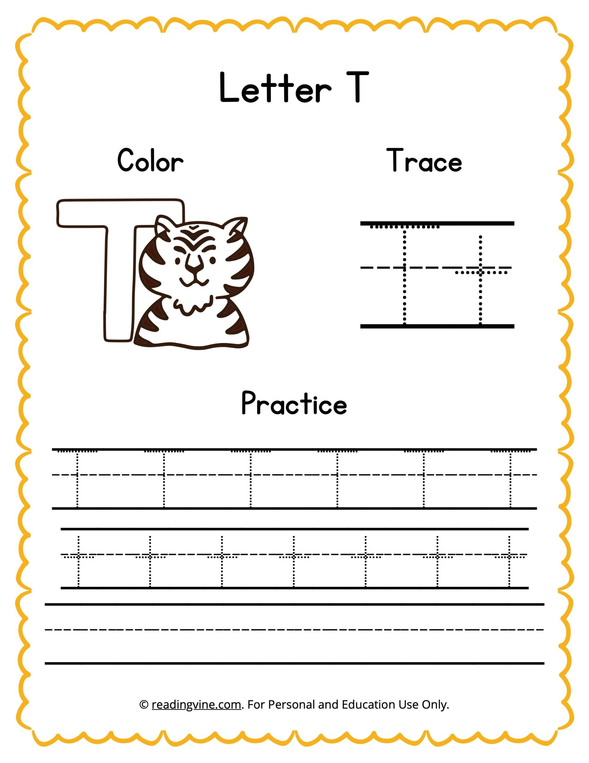 letter t worksheet letter t worksheet