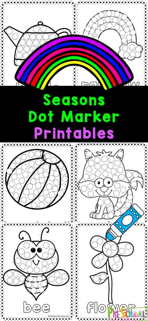 Transportation Dot Marker Printables Fun Preschool Worksheets
