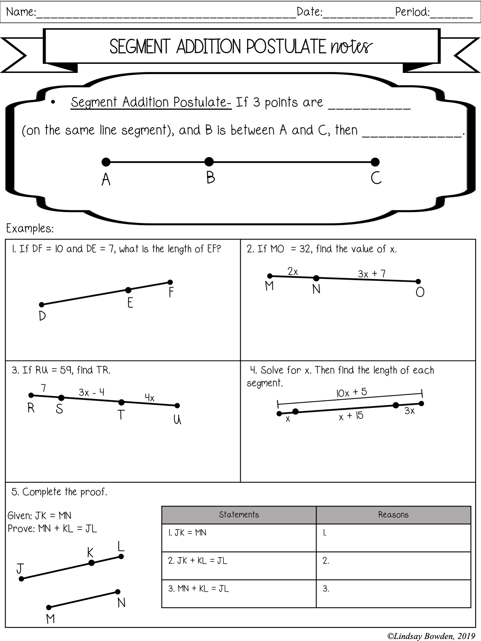 Ultimate Guide To Segment Addition Postulate Practice Worksheet Ultimate Guide To Segment Addition Postulate Practice Worksheet