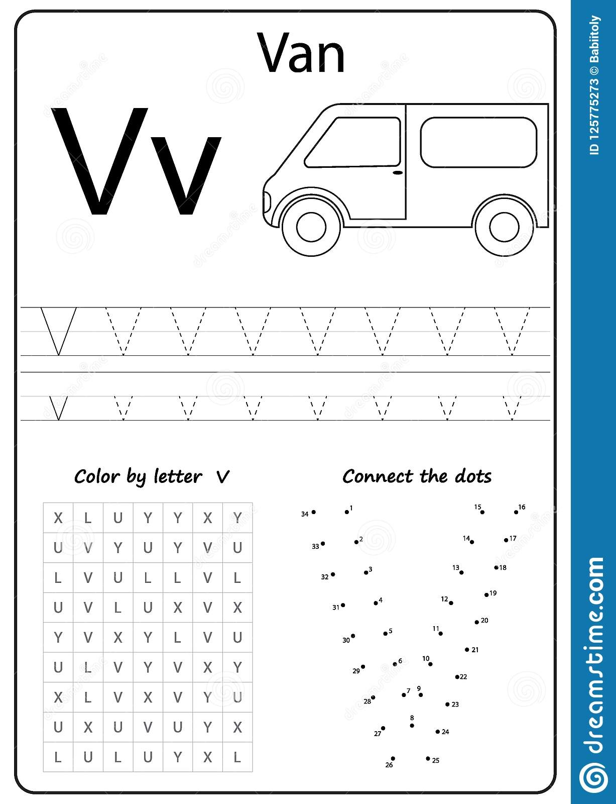 V Writing Worksheets AlphabetWorksheetsFree