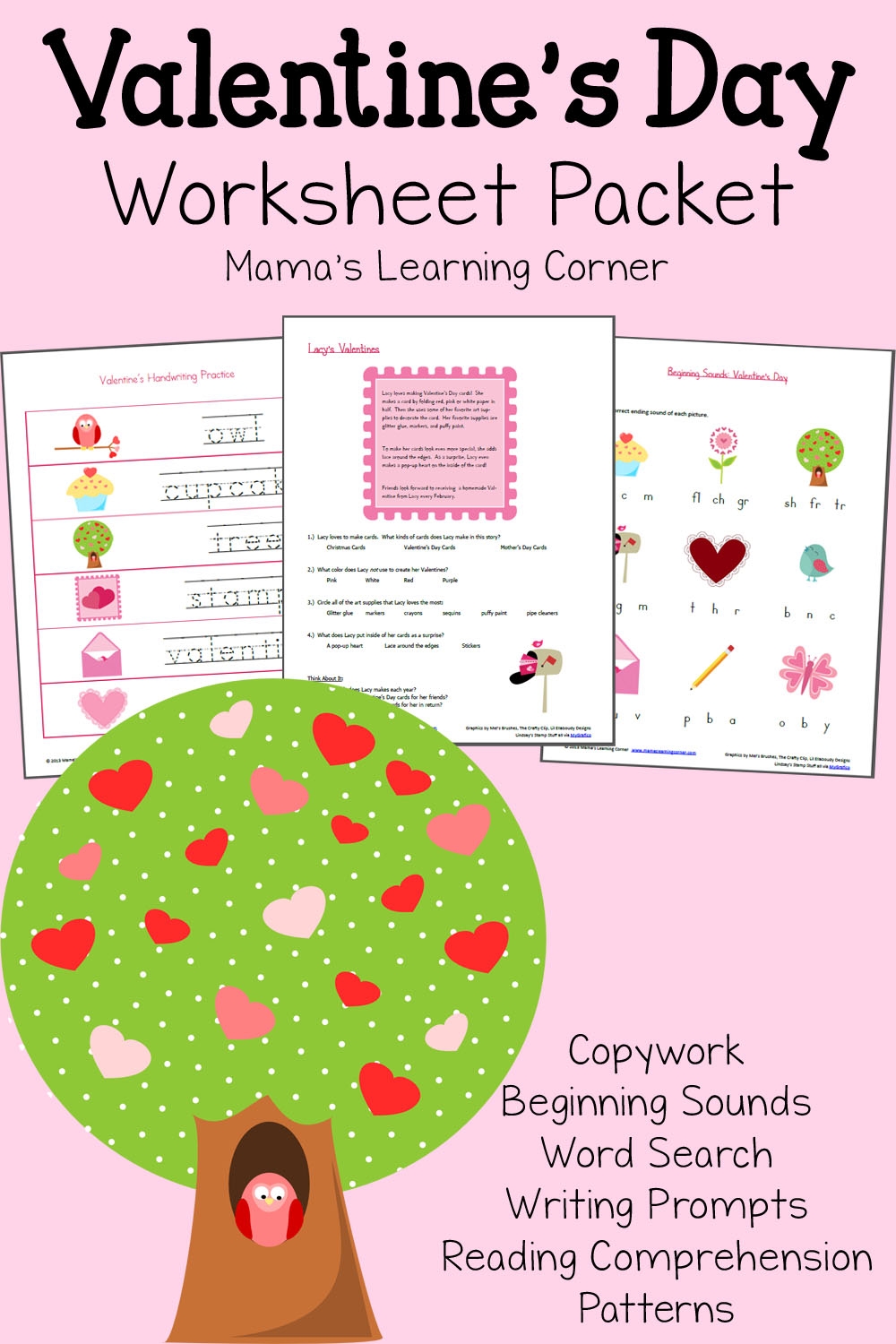 Valentine Day Printable Activities