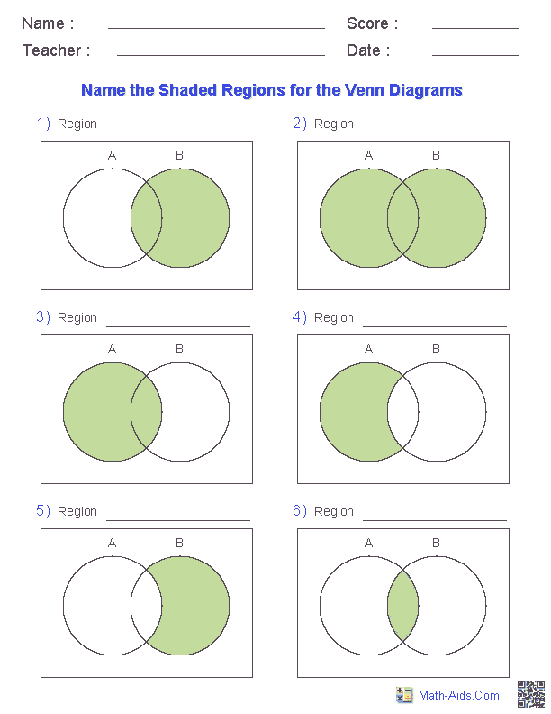 Venn Diagram Worksheets Dynamically Created Venn Diagram Worksheets Venn Diagram Worksheets Dynamically Created Venn Diagram Worksheets