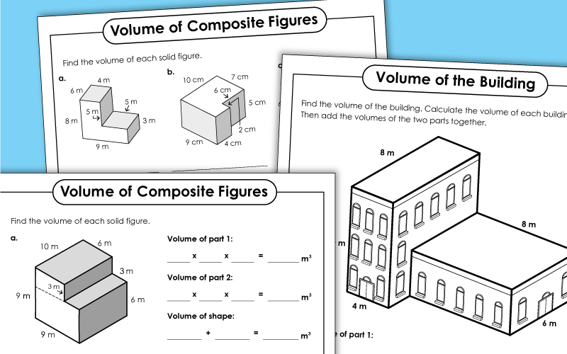 Volume Of Composite Shapes Worksheet Free Worksheets Printable Volume Of Composite Shapes Worksheet Free Worksheets Printable