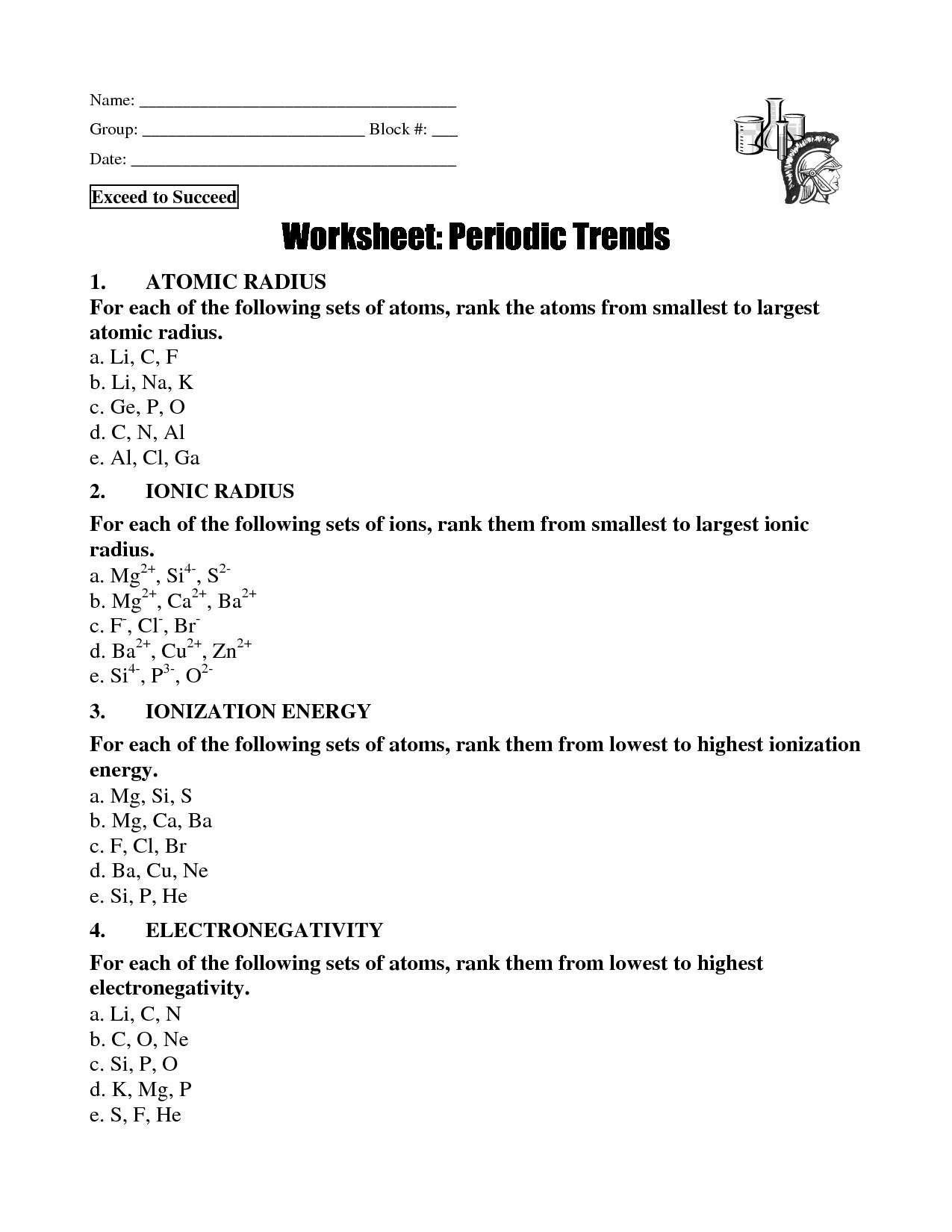 Worksheet Periodic Trends Answers Artofit Worksheet Periodic Trends Answers Artofit