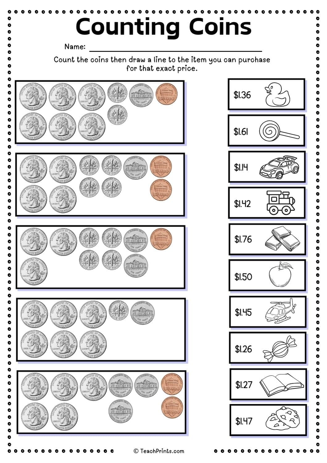 Worksheets On Counting Money Skip Count By 100 To Count Money