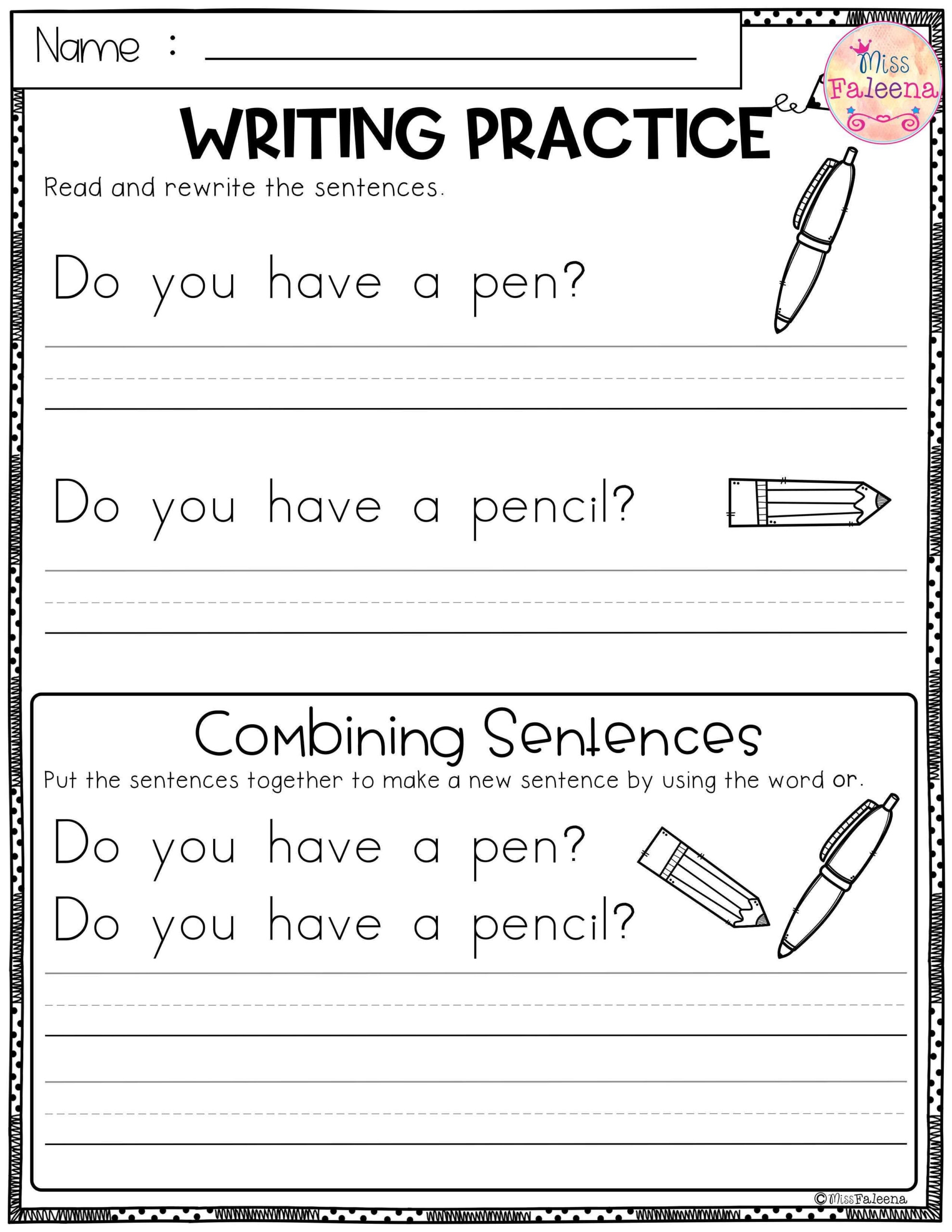 Writing Sentences Worksheets For 3rd Grade Writing Worksheets Writing Sentences Worksheets For 3rd Grade Writing Worksheets